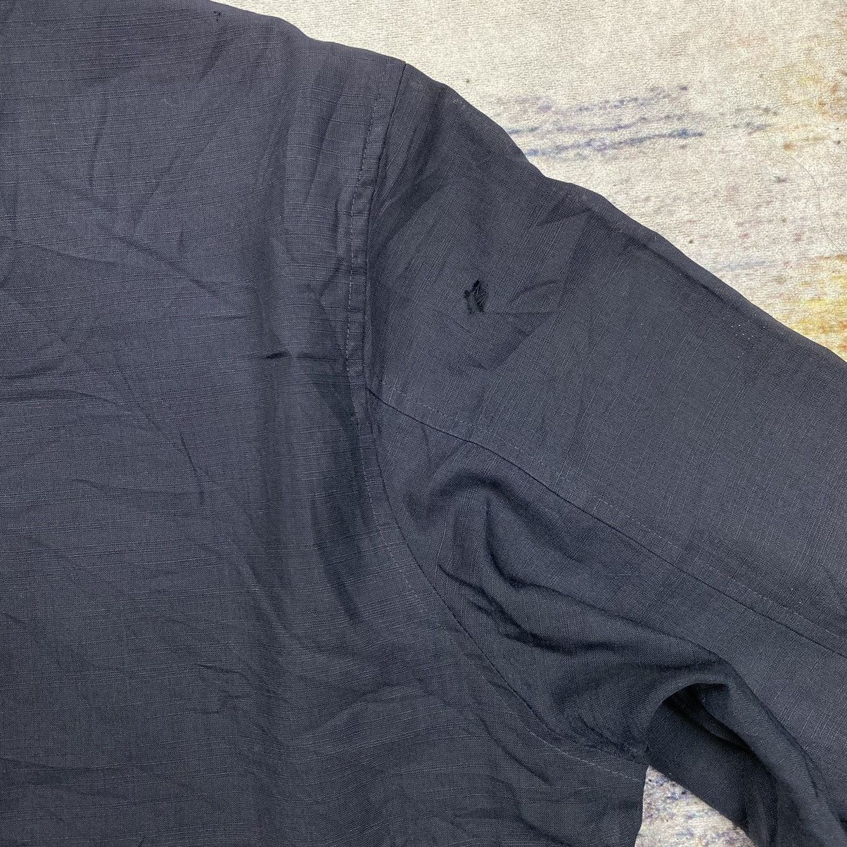 Vintage × Yves Saint Laurent vintage 90s Yves saint laurent work jacket black Size US M / EU 48-50 / 2 - 15 Thumbnail