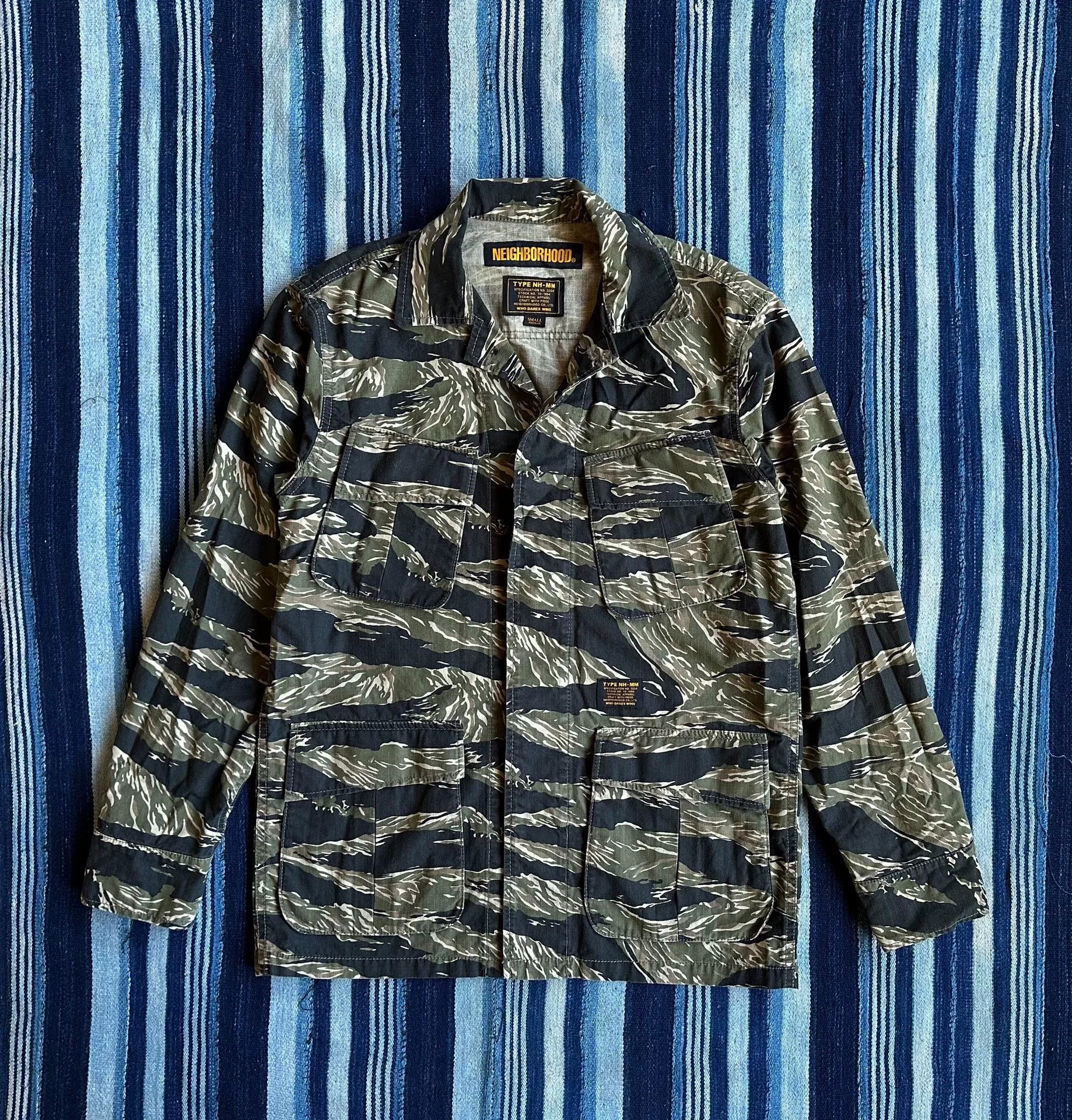 Neighborhood neighborhood military style camouflage jacket shirt Size US S / EU 44-46 / 1 - 1 Thumbnail
