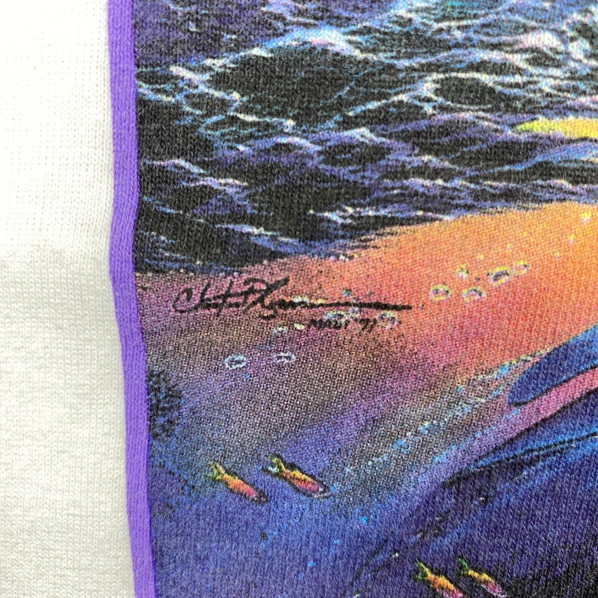 Vintage Vintage 90's SANCTUARY MAUI The Lassen Collection Art Tee Size US S / EU 44-46 / 1 - 3 Thumbnail