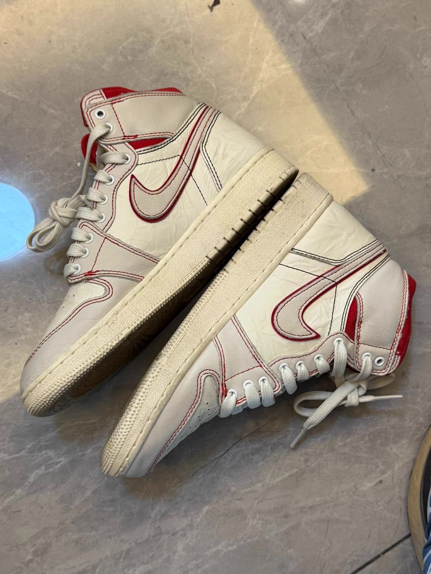 Nike Air Jordan 1 Hare Ｑ20 Size US 5.5 / EU 38 - 2 Thumbnail