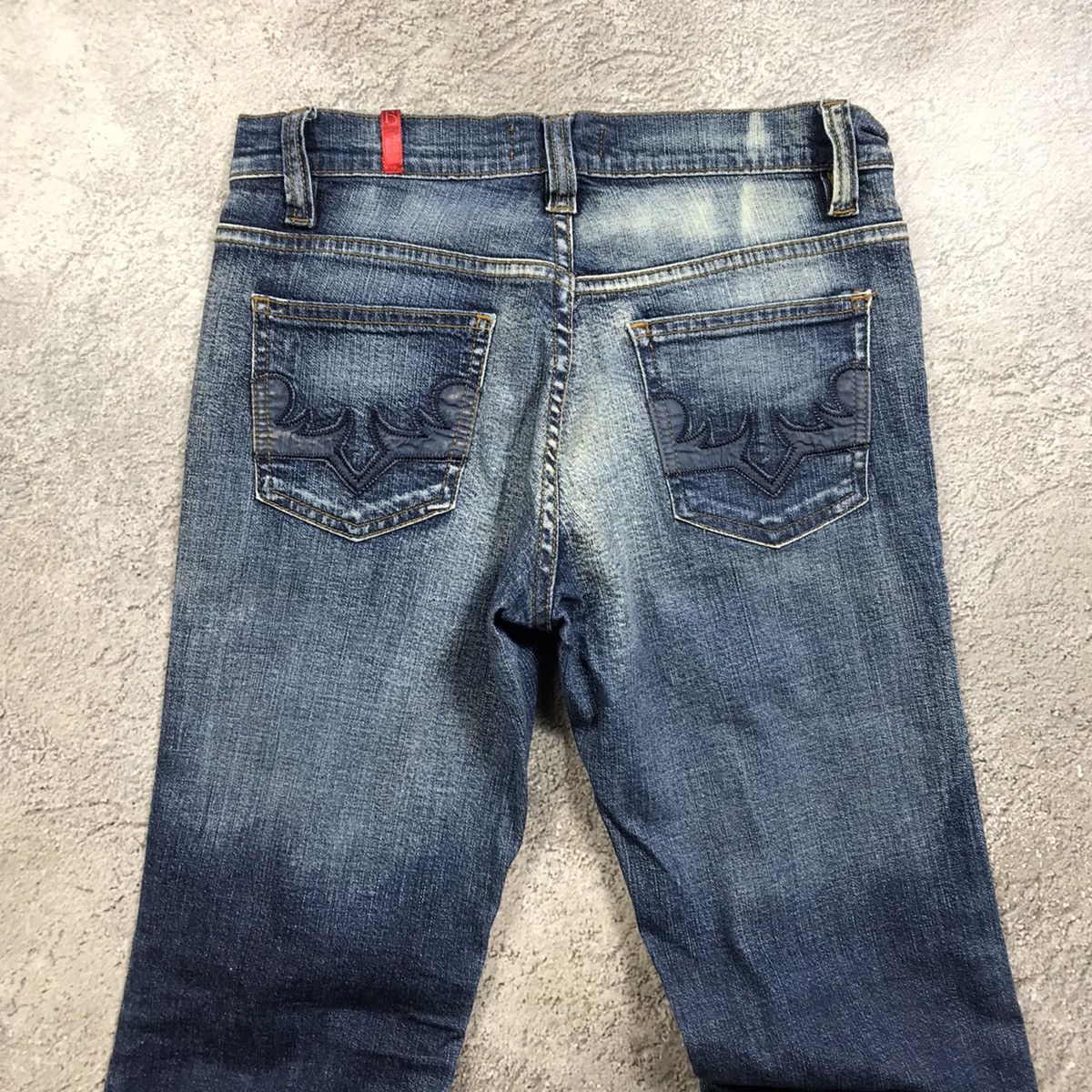 Japanese Brand vintage Faded Jeans japan distressed denim spring pants 90s Size 26" / US 2 / IT 38 - 5 Thumbnail
