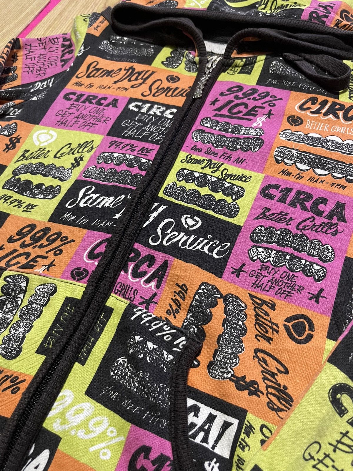 If Six Was Nine HOODIES CIRCA FULL PRINT RARE ITEM Size US M / EU 48-50 / 2 - 3 Thumbnail
