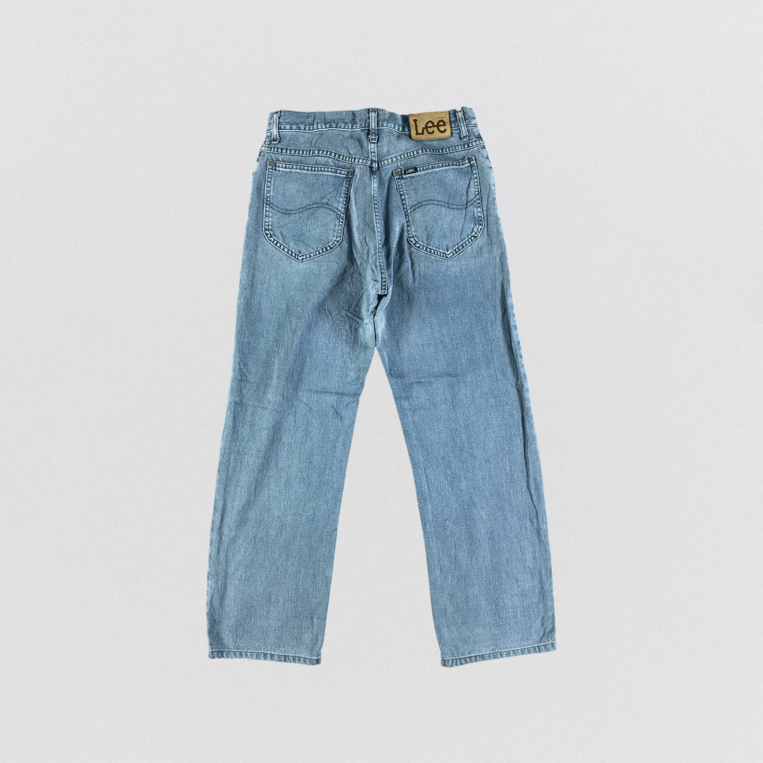 Lee × Vintage Vintage Blue Wash Lee Jeans-JM3331 Size US 32 / EU 48 - 2 Thumbnail