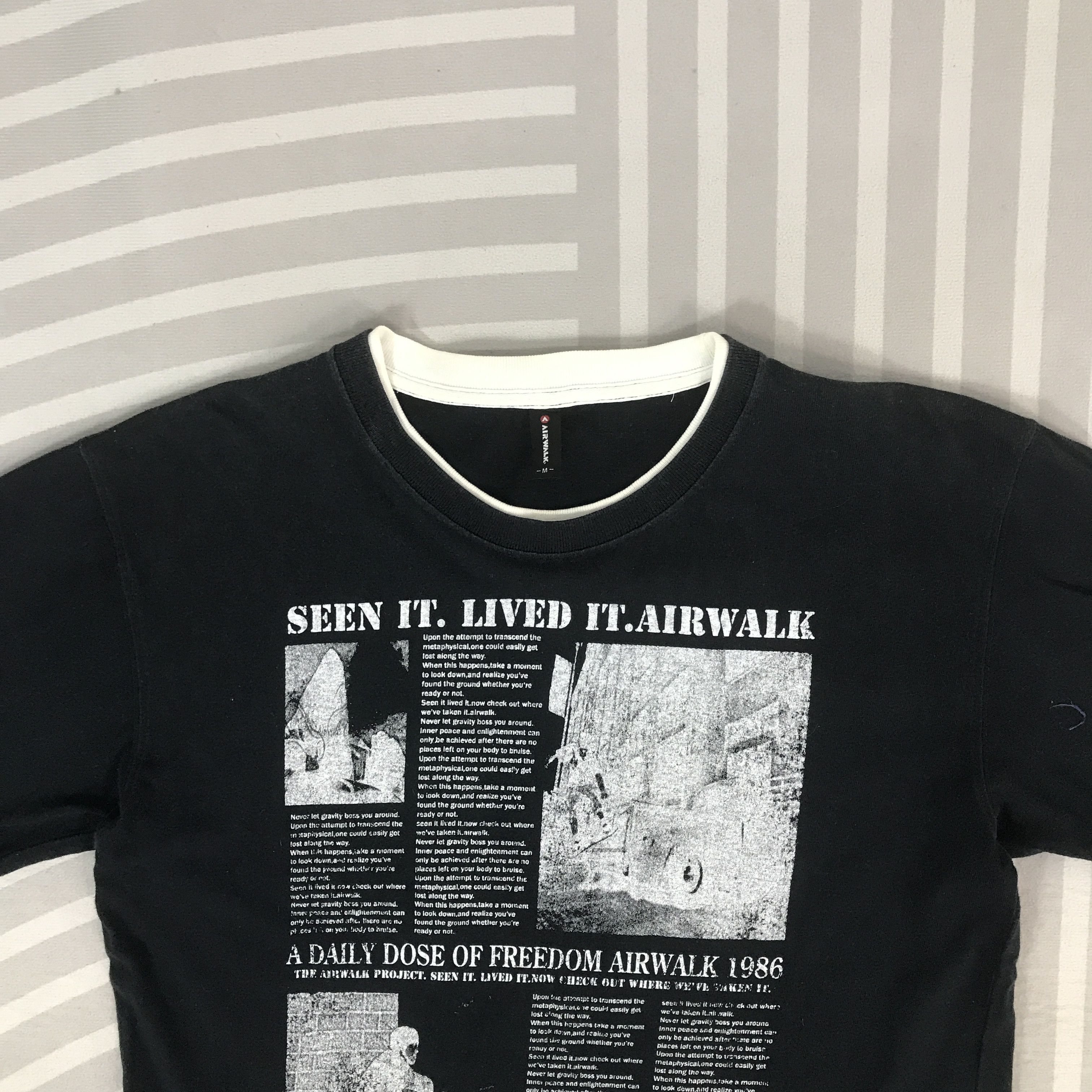 Airwalk Vintage Airwalk punk design T-Shirt Size US M / EU 48-50 / 2 - 2 Thumbnail