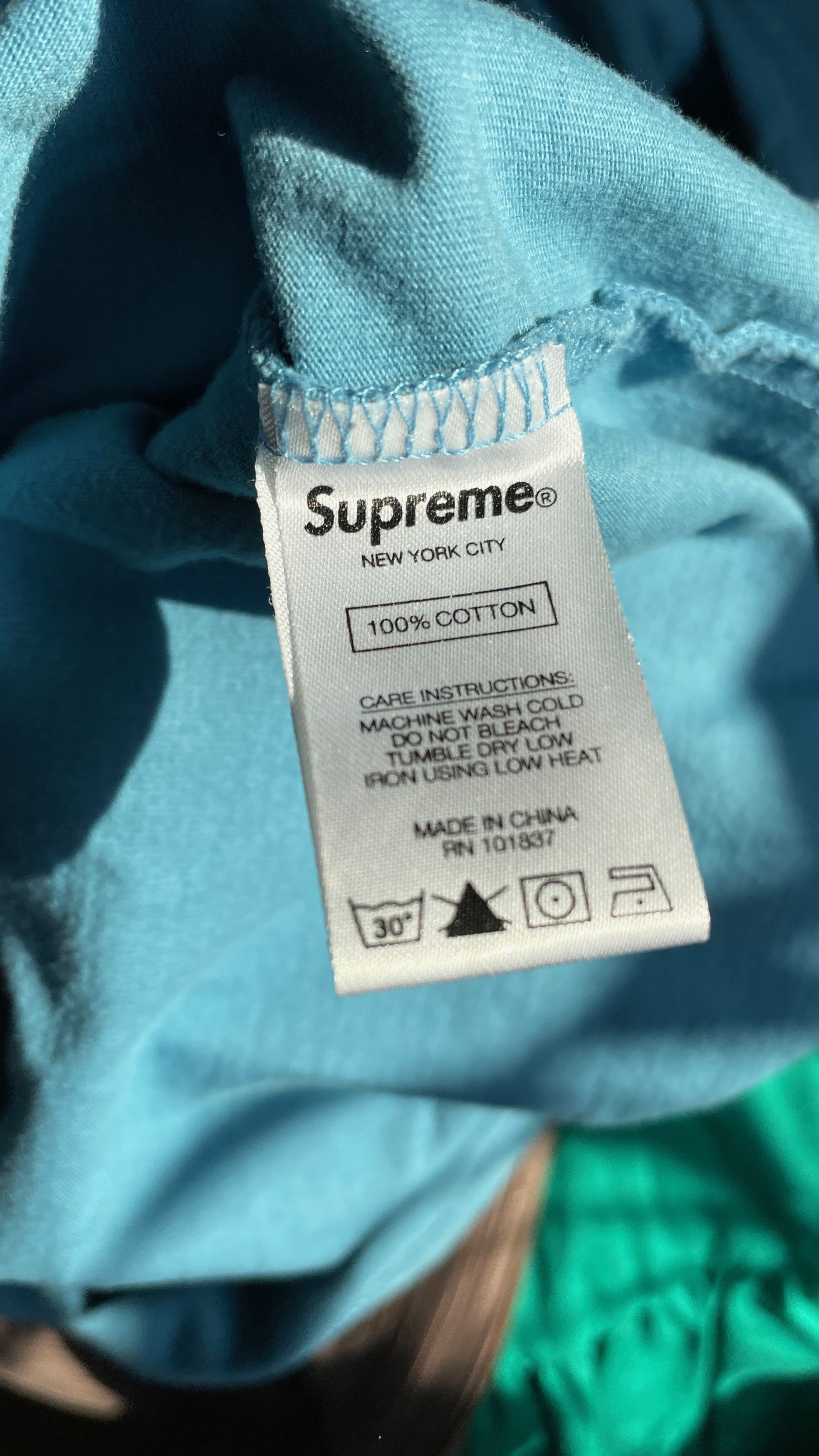 Supreme Supreme Blue Longsleeve Size US M / EU 48-50 / 2 - 5 Thumbnail