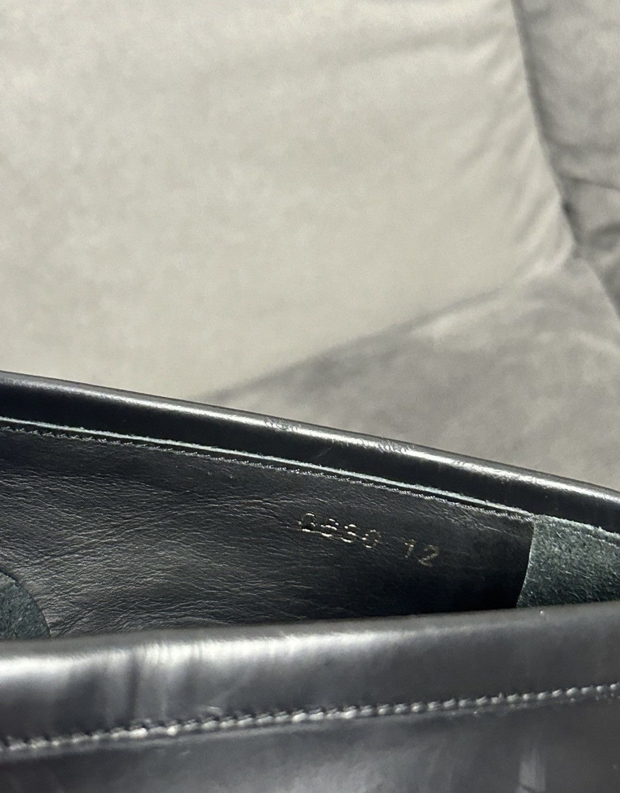 Prada Prada black leather loafers Size US 12 / EU 45 - 7 Thumbnail