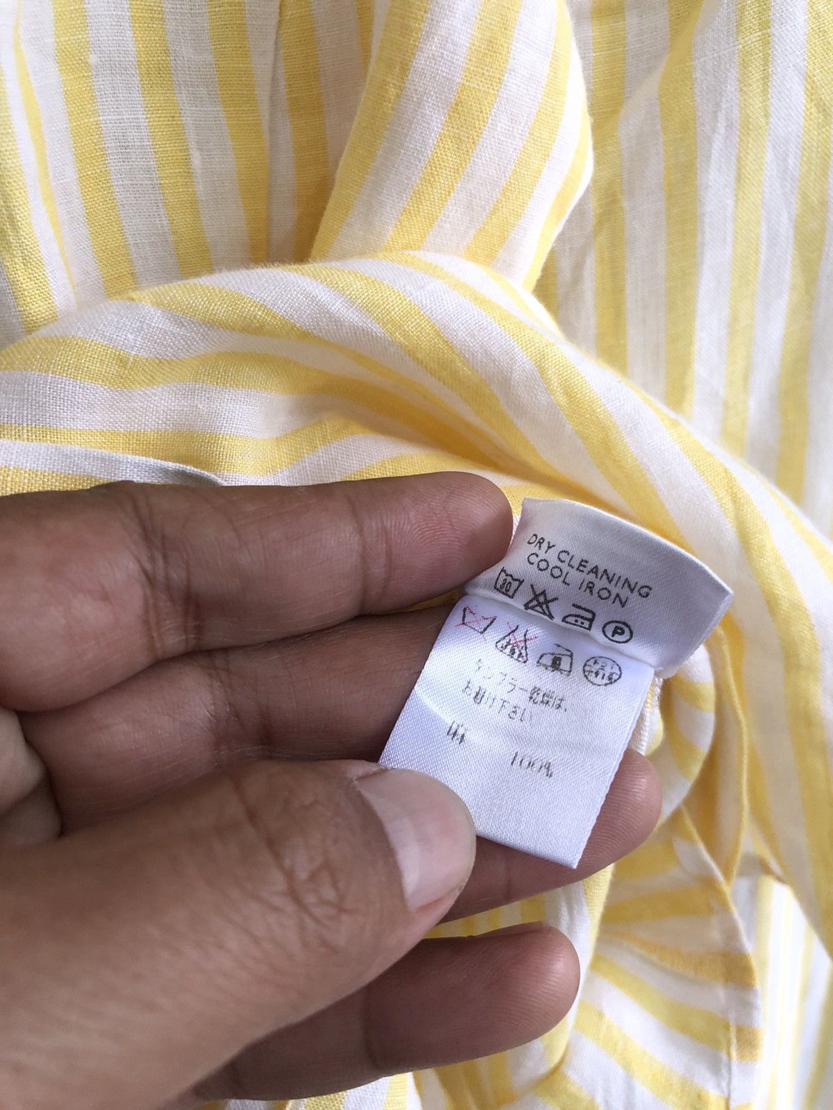 Loro Piana LORO PIANA BUTTON UP SHIRT STRIPED Size M / US 6-8 / IT 42-44 - 6 Thumbnail
