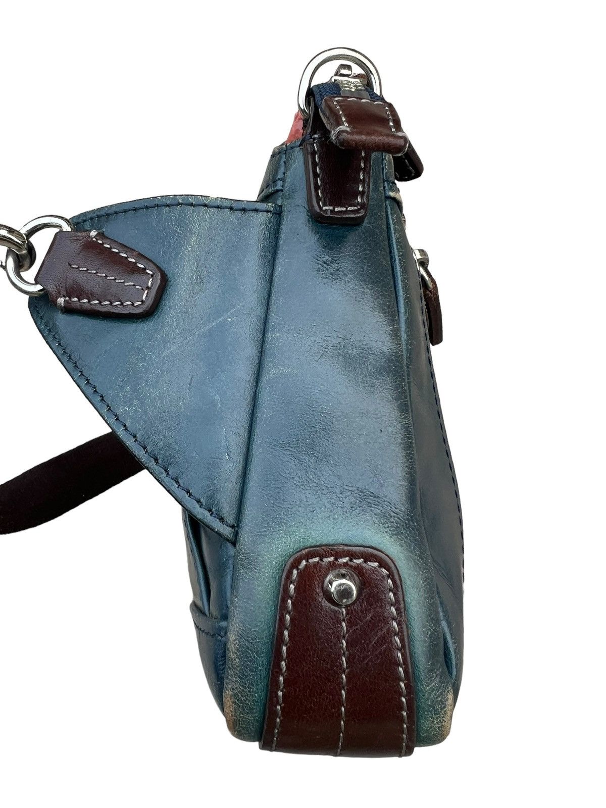 Leather Kiefer Neu Japan Distressed Patina Leather Bag Size ONE SIZE - 6 Thumbnail