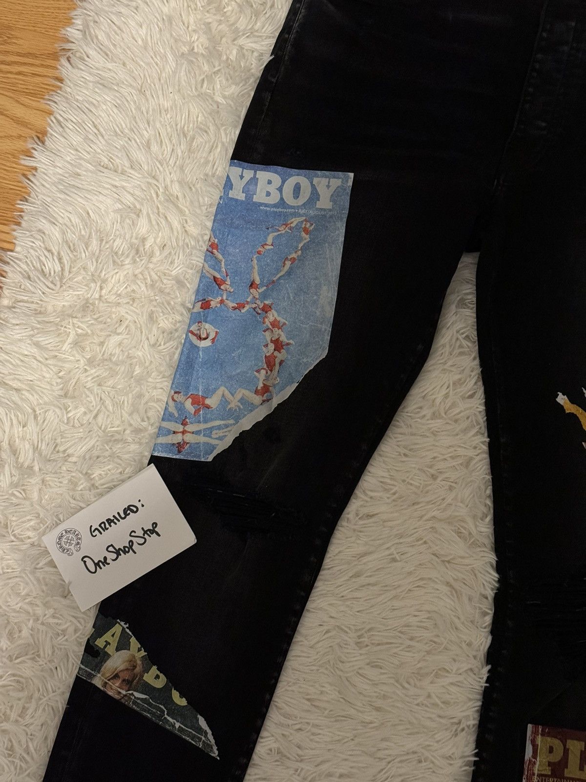 Amiri Amiri Playboy Magazine Jeans Size US 34 / EU 50 - 5 Thumbnail