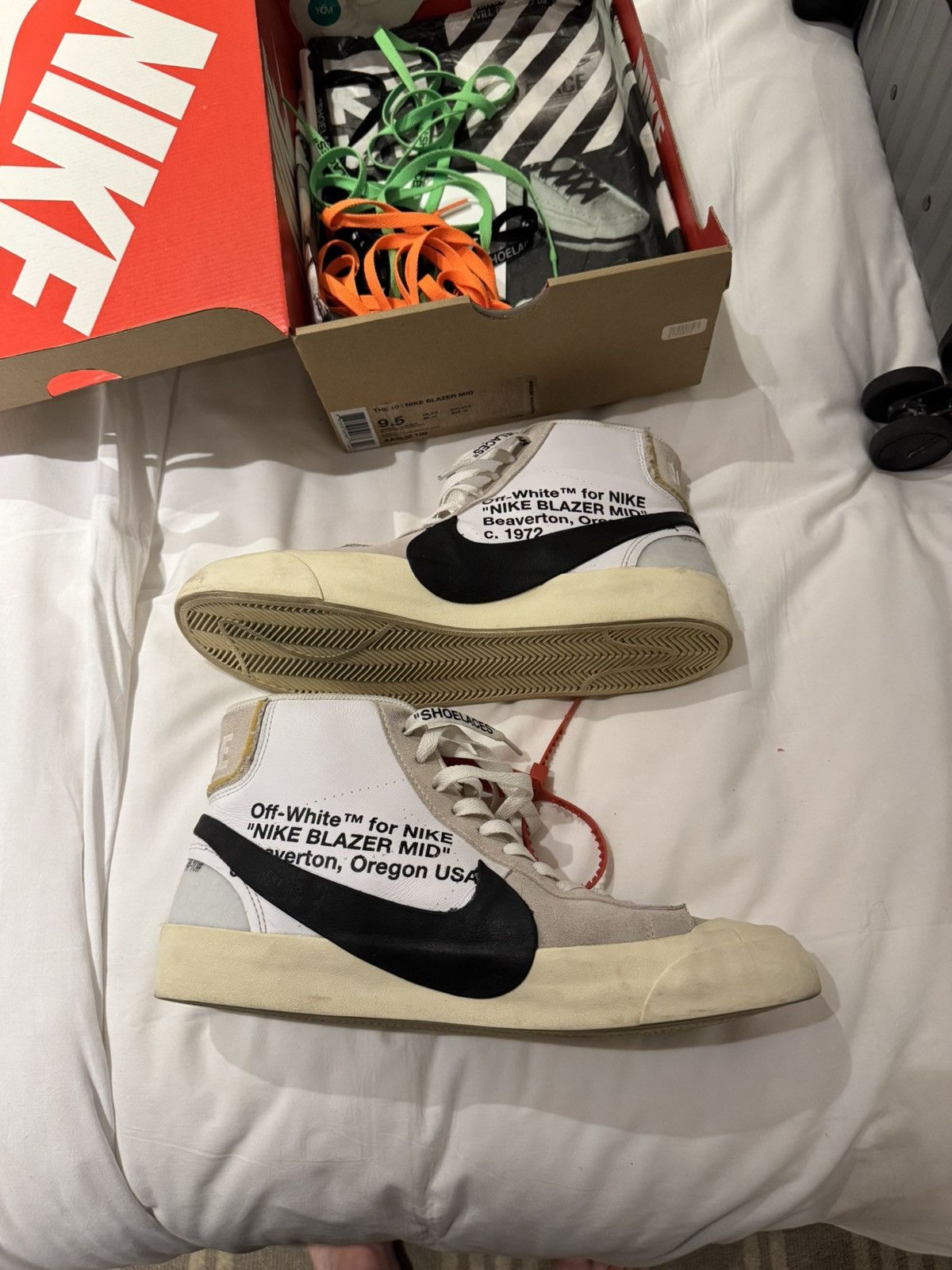 Nike × Off-White Off-White x Blazer ‘The Ten’ Size US 9.5 / EU 42-43 - 2 Thumbnail
