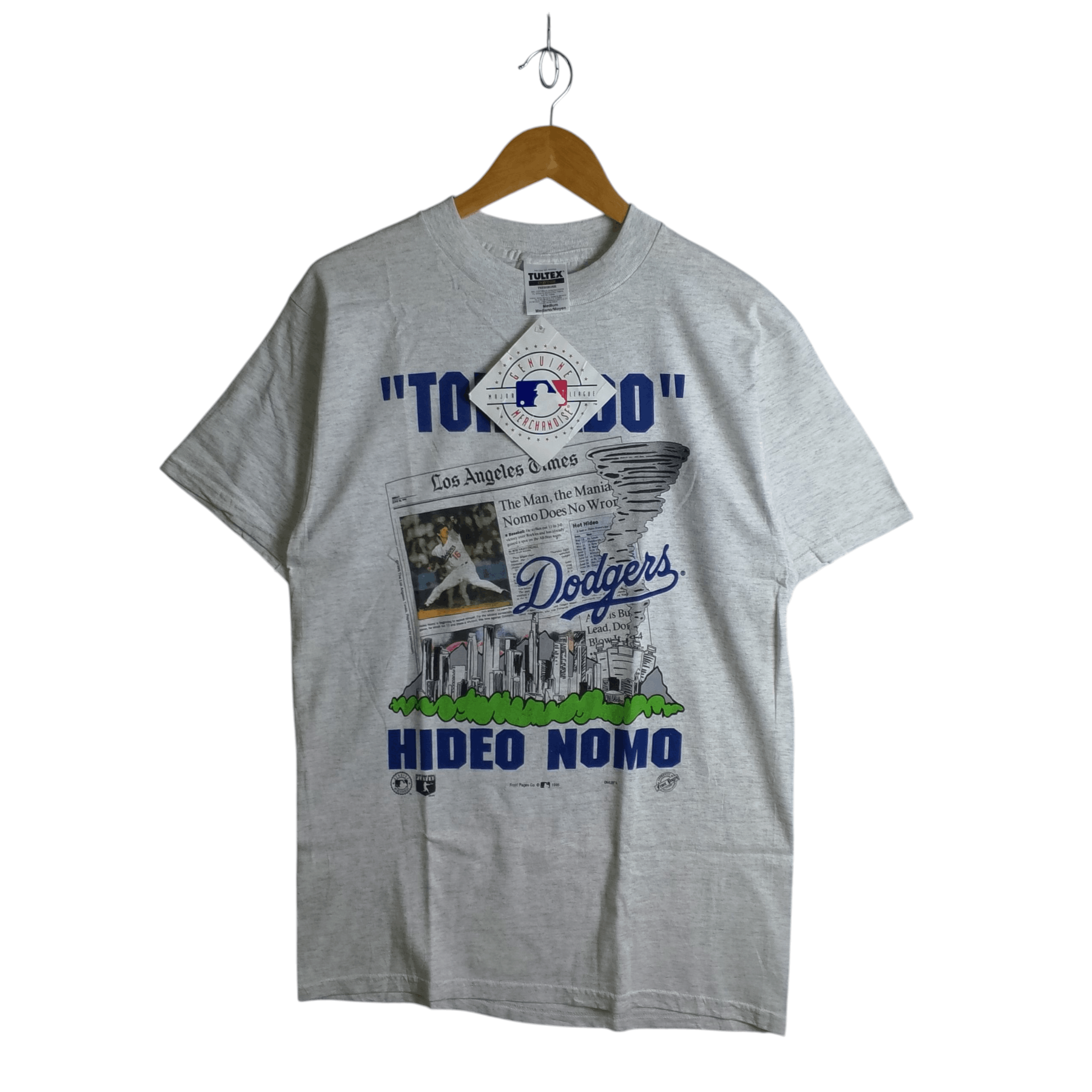 MLB × Salem Sportswear × Vintage 90s MLB LA Dodgers Hideo Nomo The