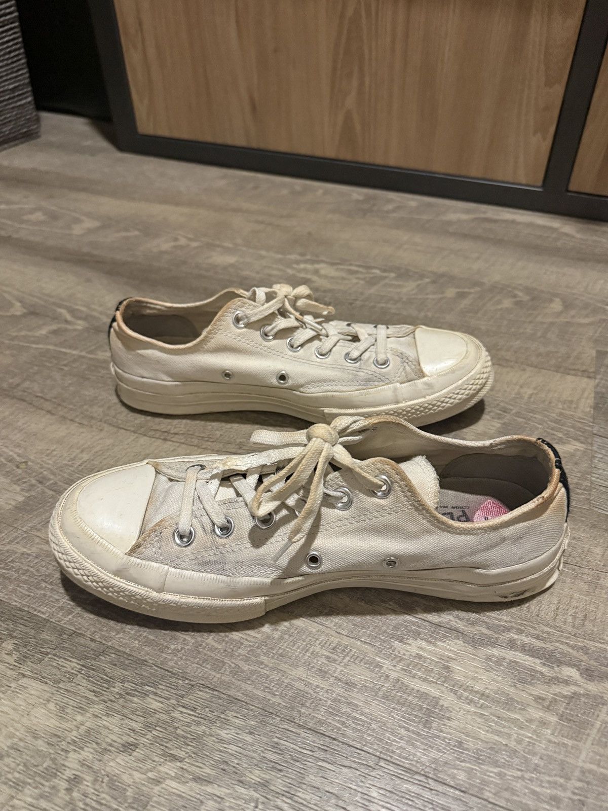CDG by Comme des Garcons CDG Converse Low Size 7 Size US 7 / EU 40 - 2 Thumbnail