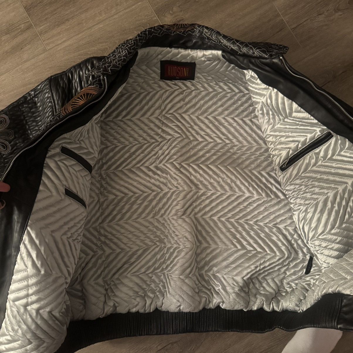 Hudson Outerwear Vintage hudson outerwear multistitch leather bomber Size US XXL / EU 58 / 5 - 7 Thumbnail