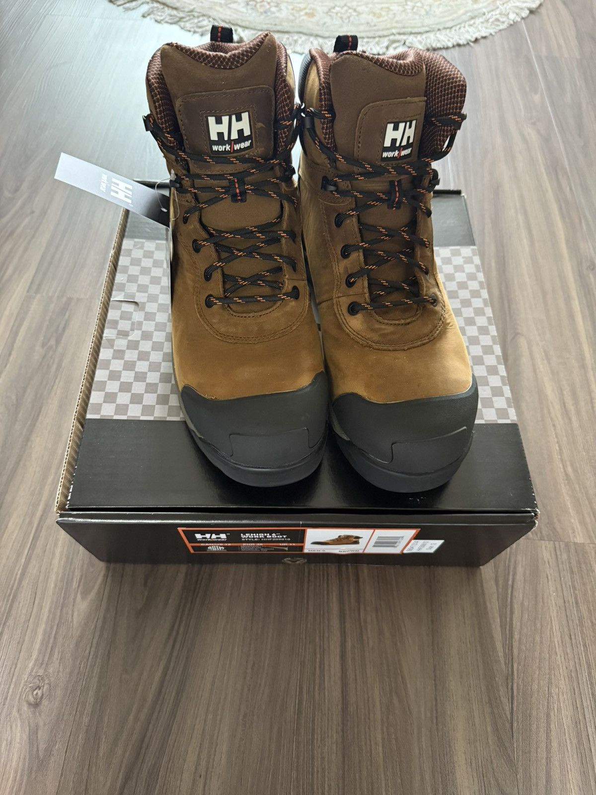 Helly Hansen Helly Hansen Lehigh 6” Work Boot Brown Safety Men’s Size 12 Size US 12 / EU 45 - 1 Thumbnail