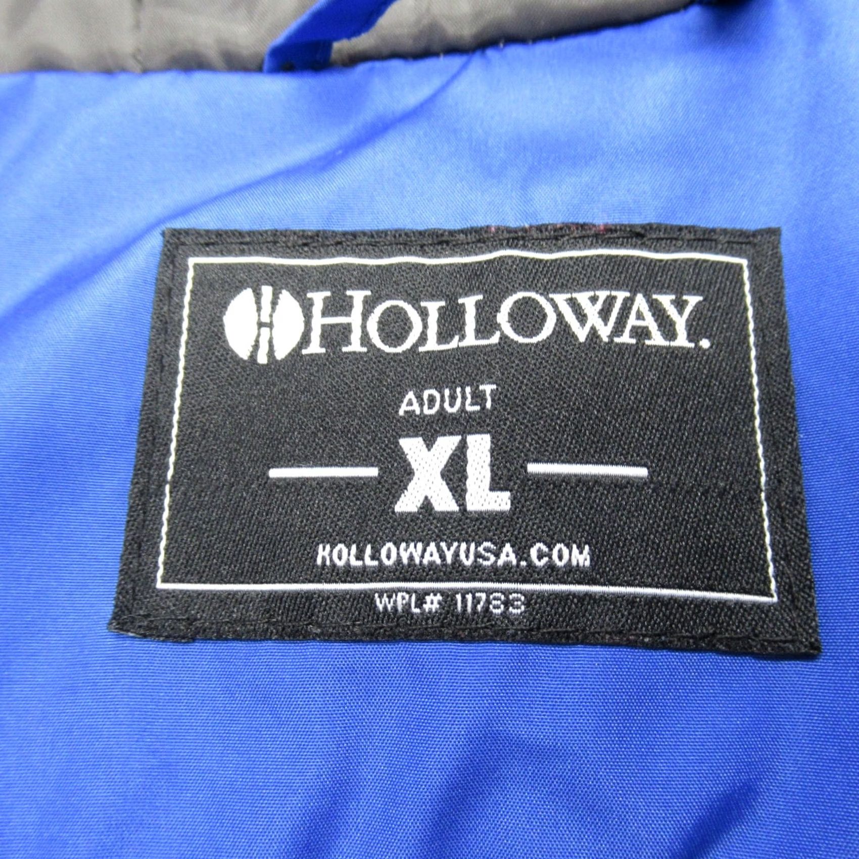 Holloway VINTAGE Holloway Jacket Mens XL Blue Full Zip Hood Windbreaker Geometric 80s 90s Outdoors Mens Size US XL / EU 56 / 4 - 3 Thumbnail
