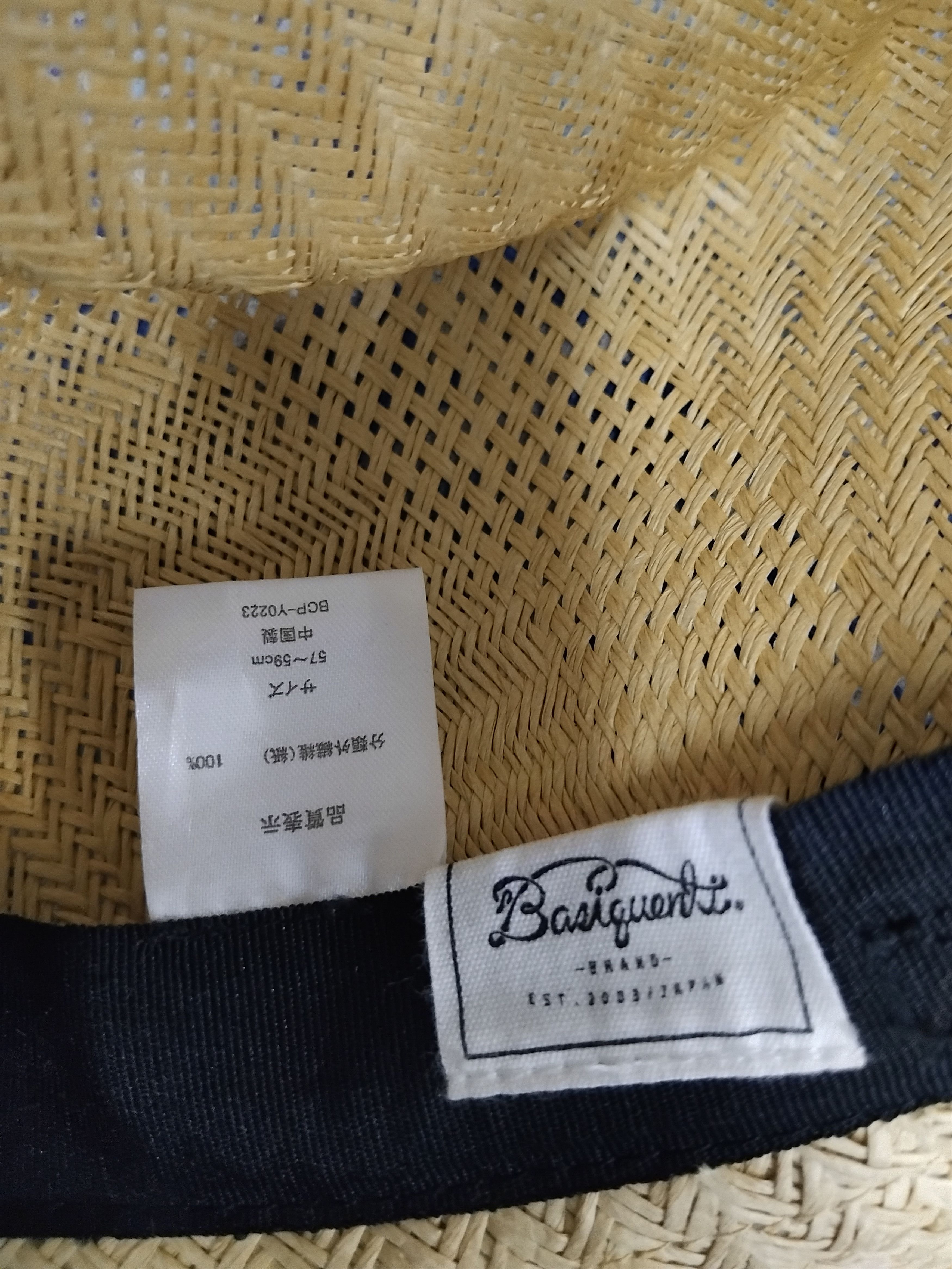 Japanese Brand 💥Basiquenti brand fedora hat Size ONE SIZE - 6 Thumbnail