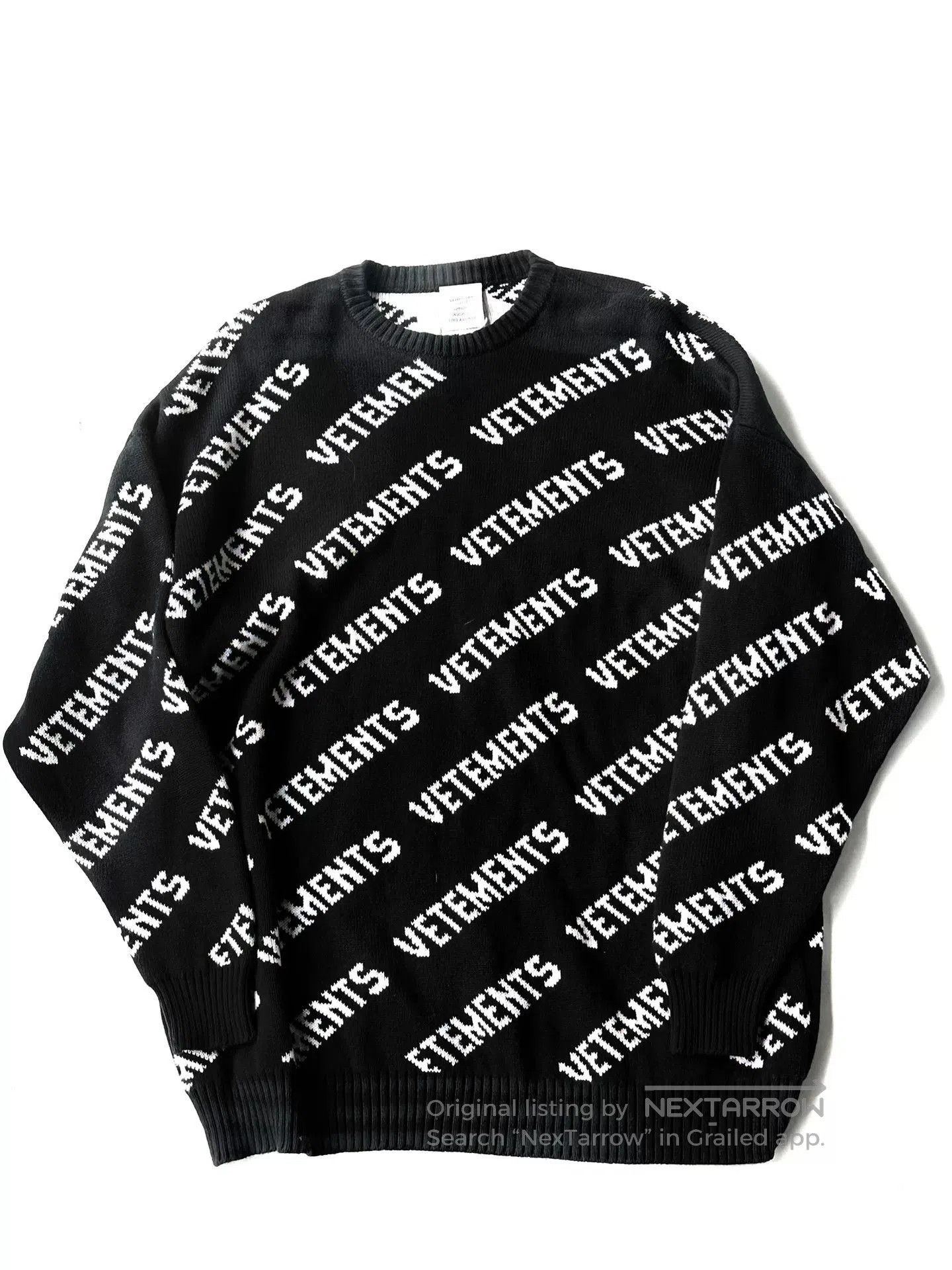 VETEMENTS Cashmere Sweater XS.