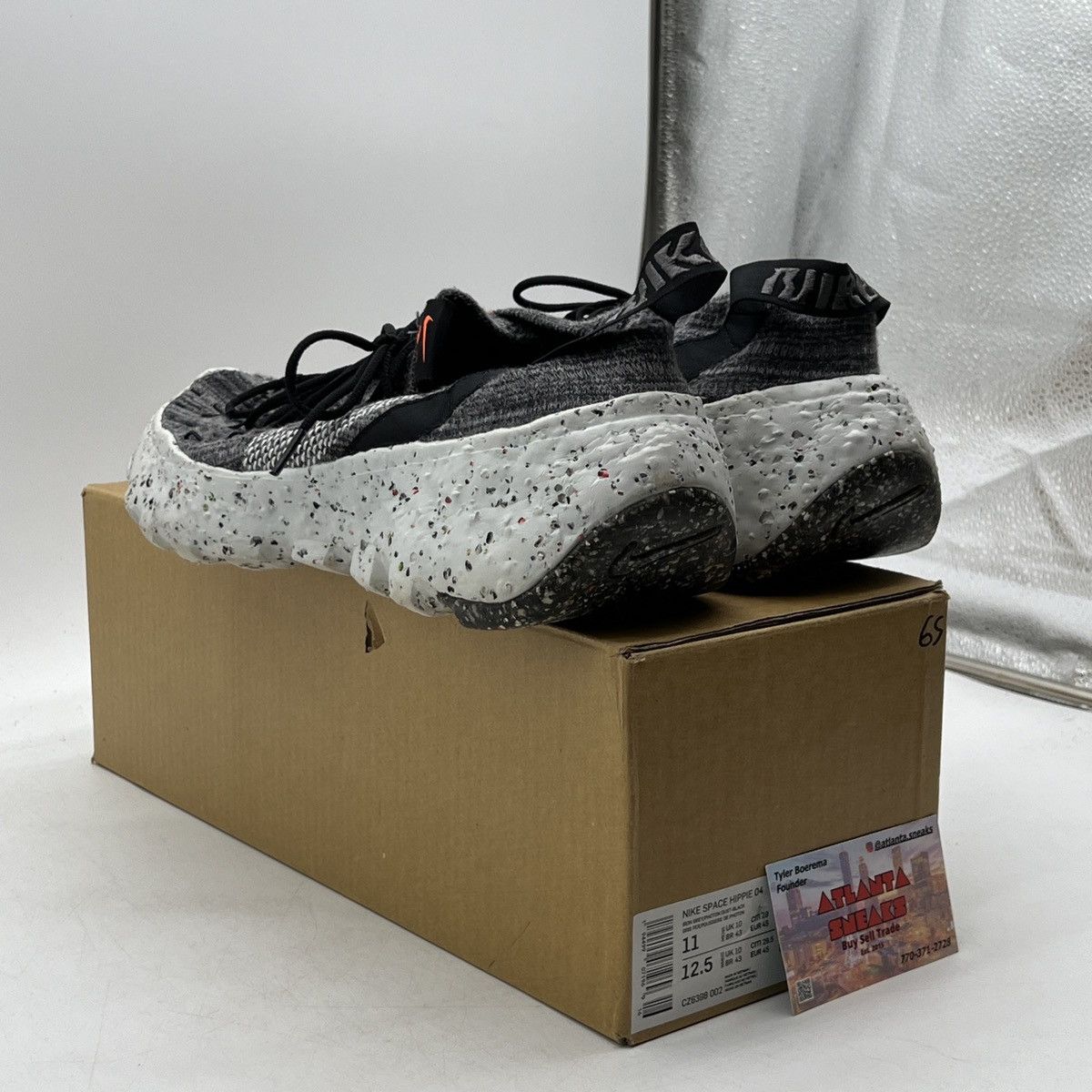 Nike Space hippie 04 iron grey Size US 11 / EU 44 - 4 Thumbnail
