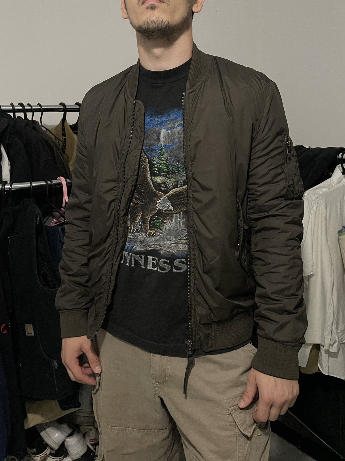 Allsaints Allsaints Tolbert Bomber Jacket Size US M / EU 48-50 / 2 - 13 Thumbnail
