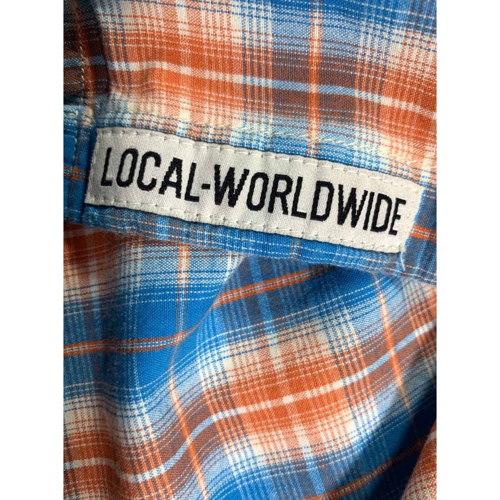 KAVU KAVU Men's Short Sleeve Button-Up Outdoor Shirt, Multicolor Plaid, Size M Size US M / EU 48-50 / 2 - 7 Thumbnail
