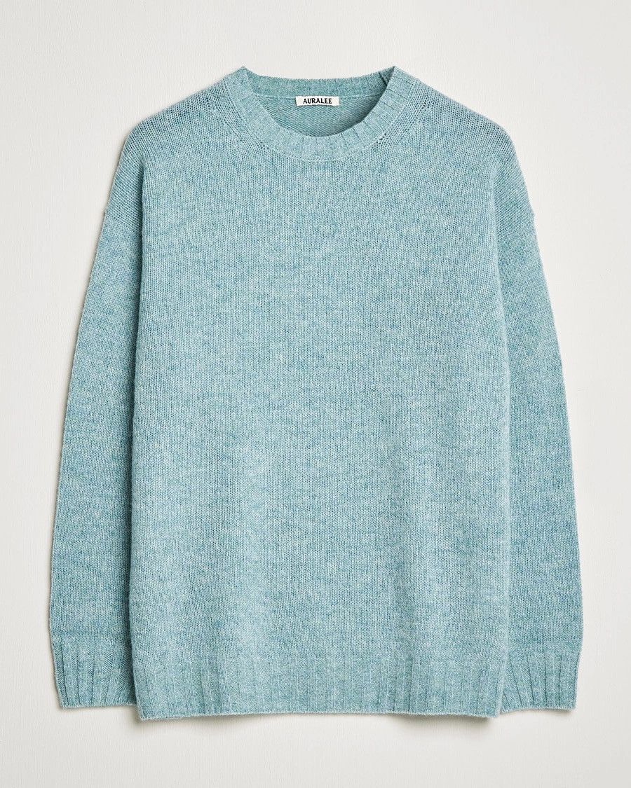 トップス AURALEE SHETLAND WOOL CASHMERE KNIT Namu Shop - Auralee Shetland Wool Cashmere Knit Pullover