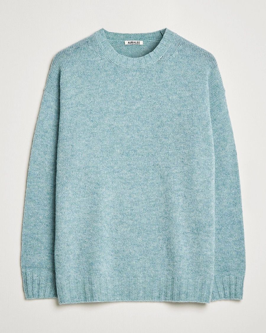 Auralee Auralee SHETLAND WOOL CASHMERE KNIT P/O | Grailed