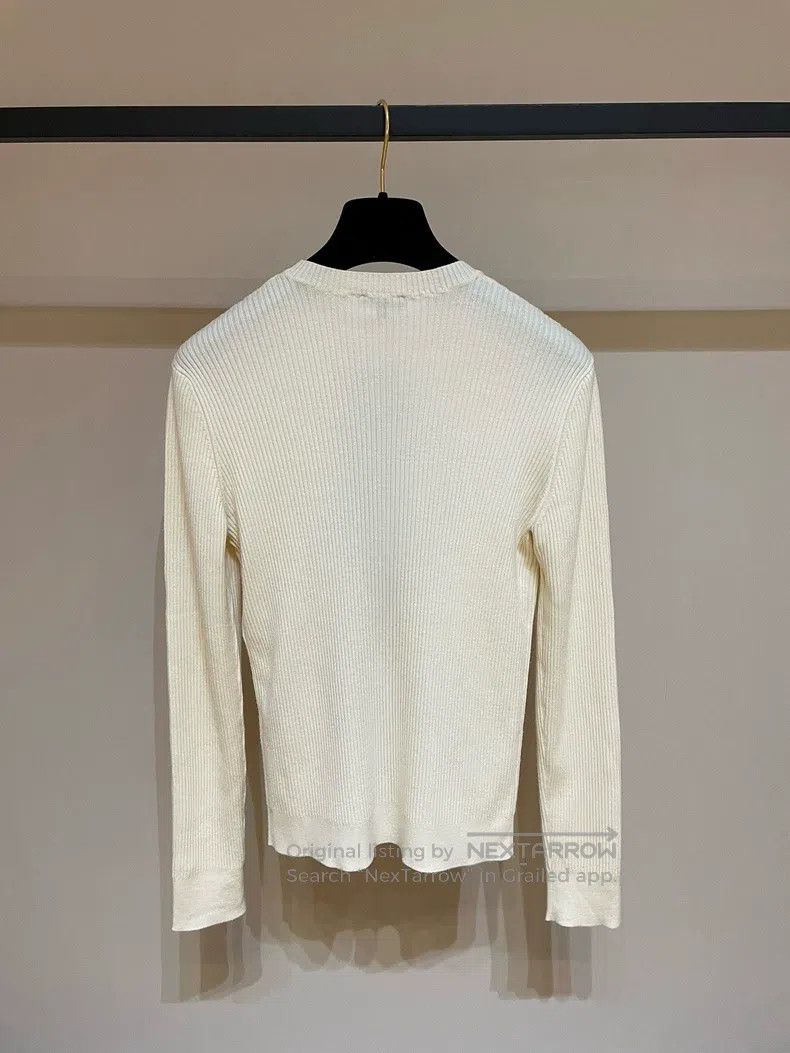 Chanel Chanel Ski series letter blue striped knitted pullover Size XS / US 0-2 / IT 36-38 - 6 Thumbnail