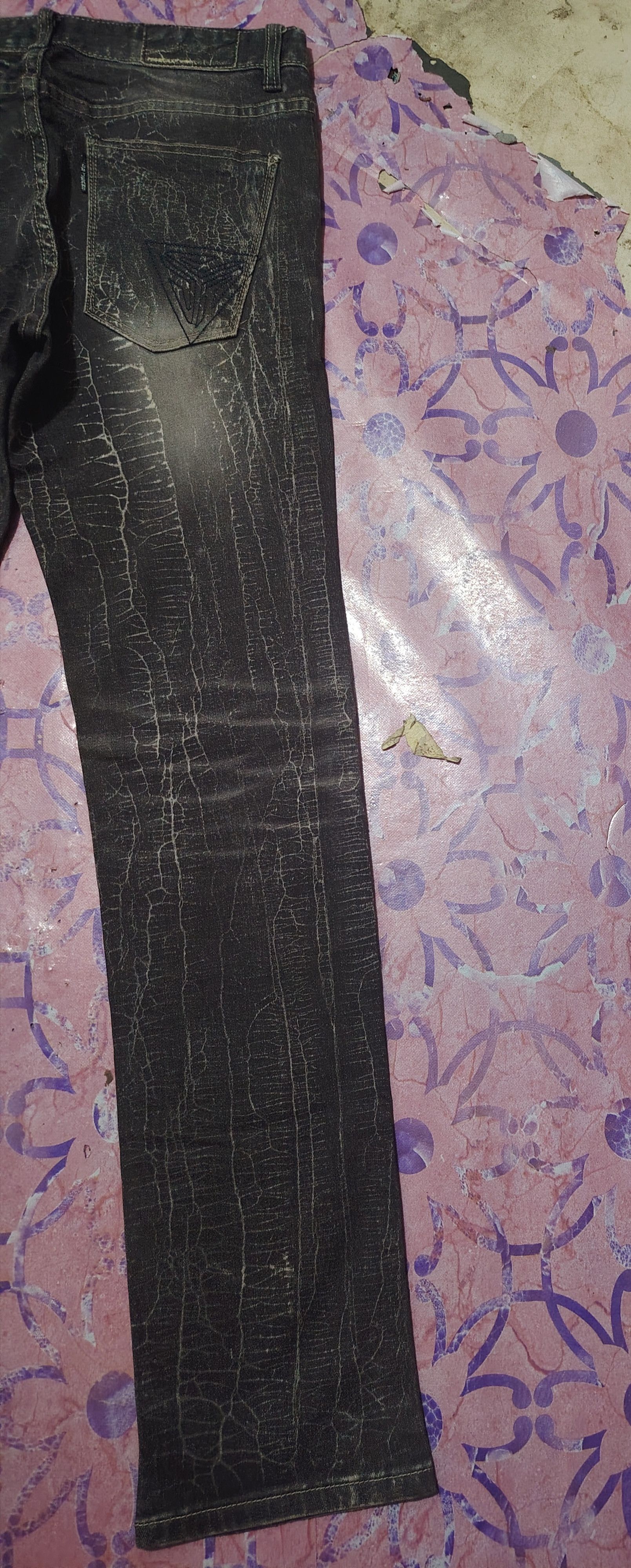 Hysteric Glamour Japanese PSGB Skinny stretch Jeans inspired rick owens style Size US 31 - 15 Thumbnail