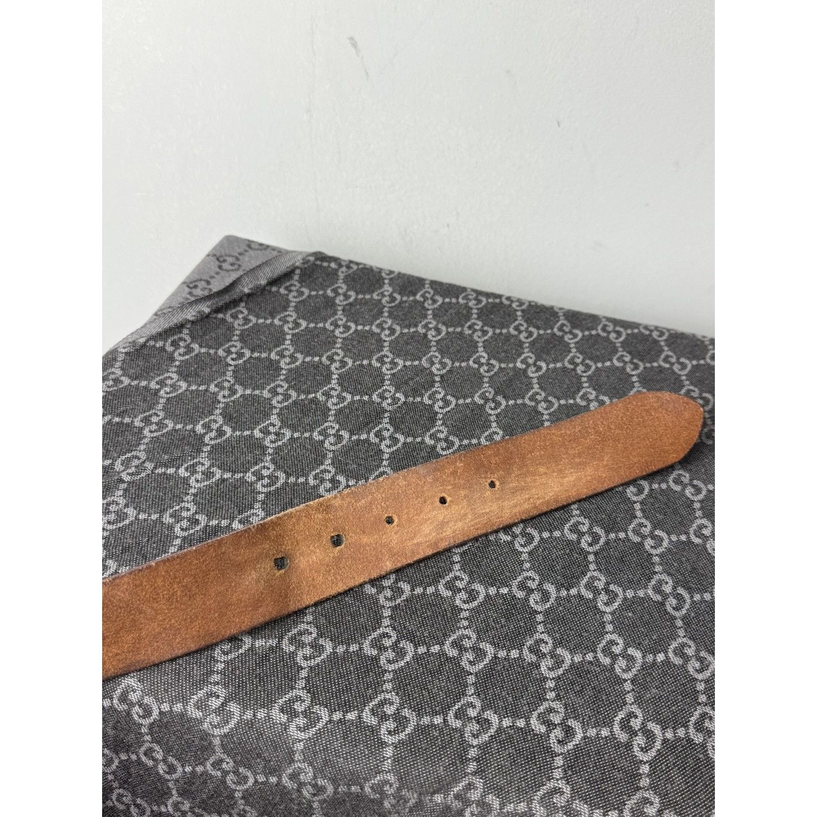 Diesel Y2K Vintage Diesel Leather Belt Hype Size ONE SIZE - 9 Thumbnail