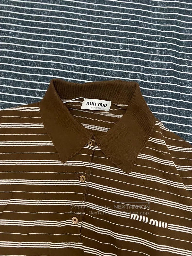 Miu Miu Miu Miu 44 Short sleeve polo Size US S / EU 44-46 / 1 - 2 Thumbnail