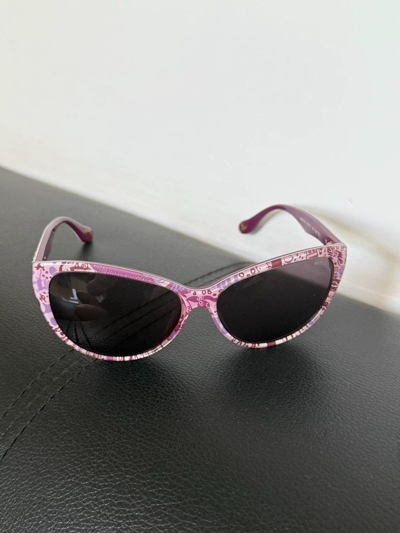 Vivienne Westwood Vivienne Westwood Pink and purple graffiti sunglasses Size ONE SIZE - 1 Thumbnail