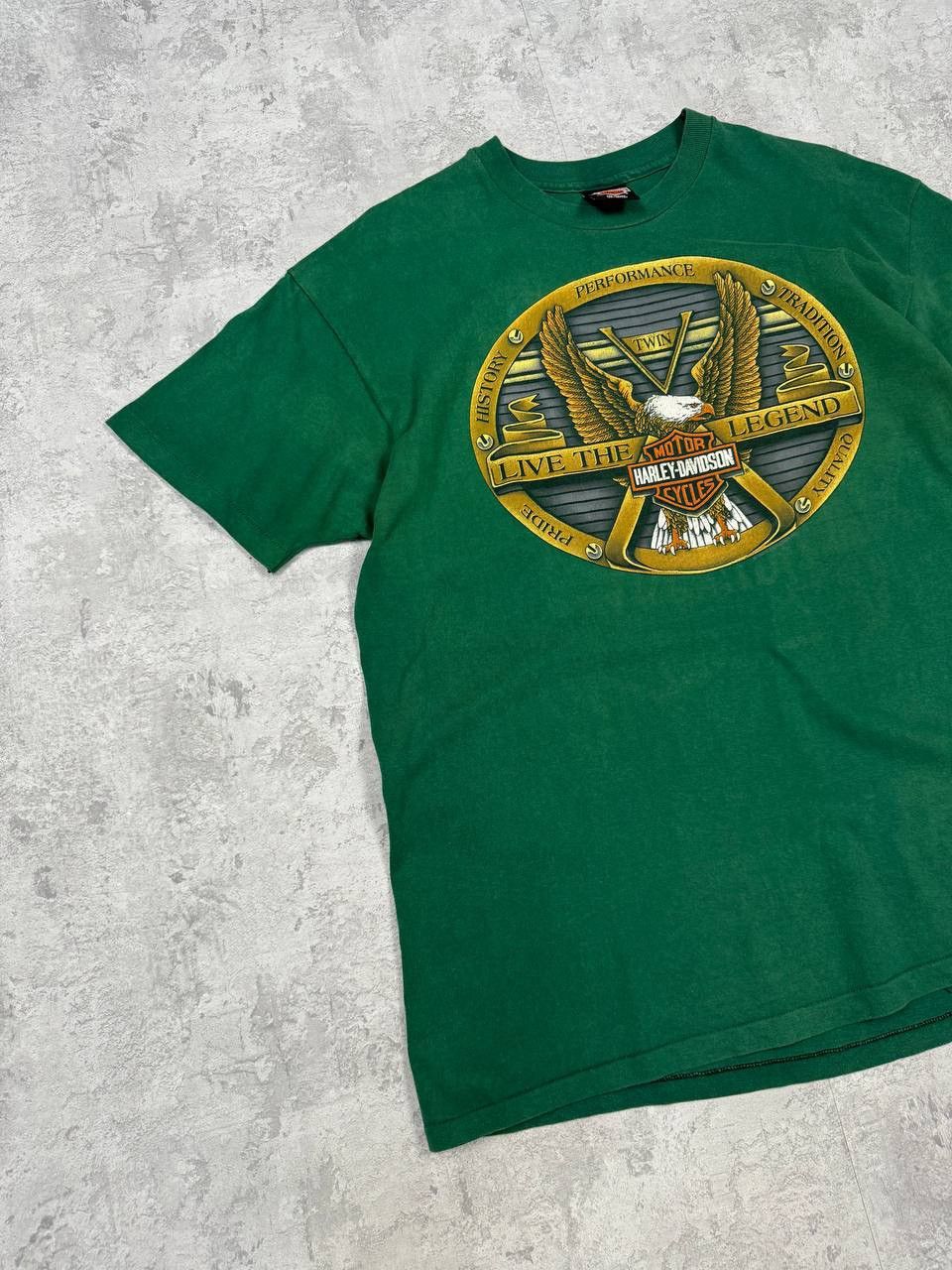 Harley Davidson RARE Vintage 1993 Harley-Davidson Chattanooga T-Shirt Size US XL / EU 56 / 4 - 2 Thumbnail