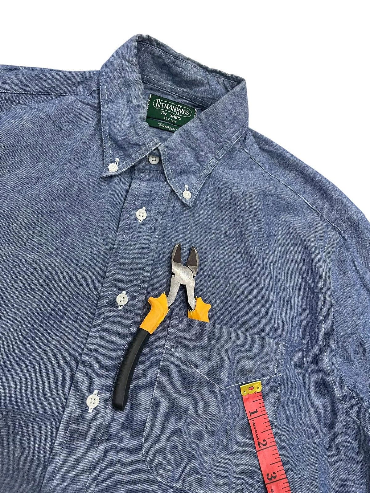 Gitman Bros. Vintage × SHIPS Gitman Bros. Vintage x Ships Chambray 40s Inpired Size US M / EU 48-50 / 2 - 5 Thumbnail