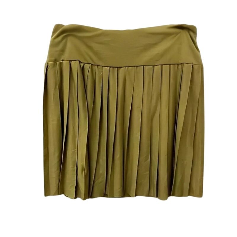 Other Vero Moda Mini Skirt Wide Waistband Pleated Green Medium NWT Size 30" / US 8 / IT 44 - 1 Thumbnail