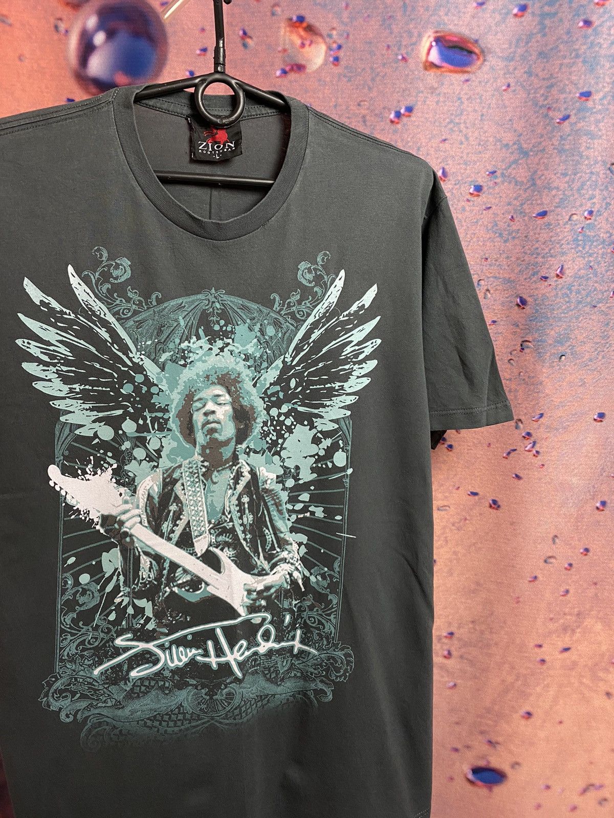 Band Tees Vintage Jimi Hendrix band tee Size US L / EU 52-54 / 3 - 1 Thumbnail