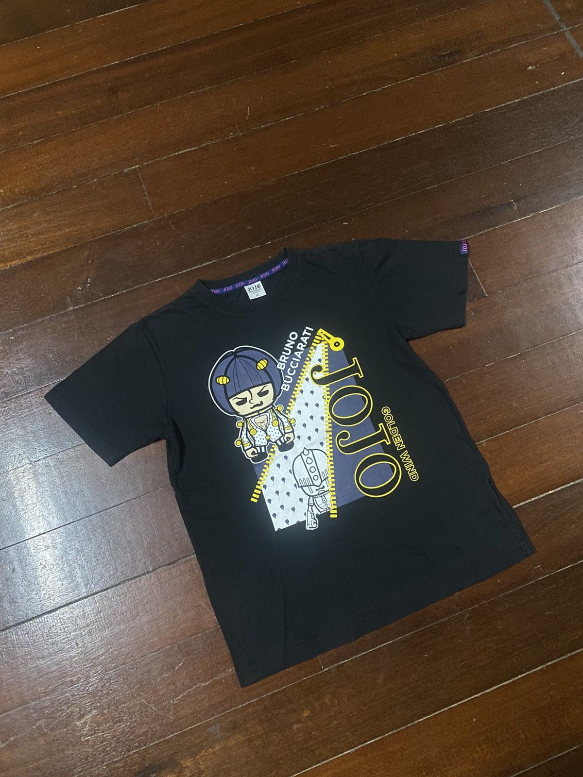 Anime RARE JOJO’S BIZARRE ADVANTURE BRUNO BUCCIARATI tee Size US M / EU 48-50 / 2 - 2 Thumbnail