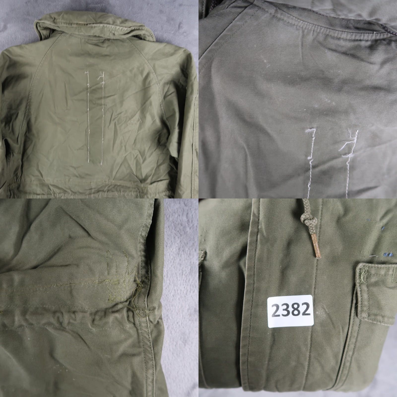 Vintage VINTAGE USAF Vietnam 60s Field Jacket Wind-Resistant OG 107 M Long Military Jacket Military Green Mens Jacket Size US M / EU 48-50 / 2 - 11 Thumbnail