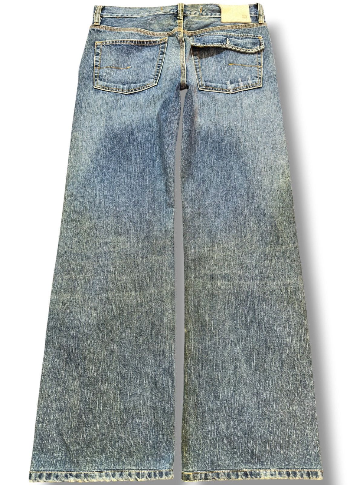 Junya Watanabe Vintage Japanese Brand Faded Ripped Distressed Denim Size US 32 / EU 48 - 5 Thumbnail