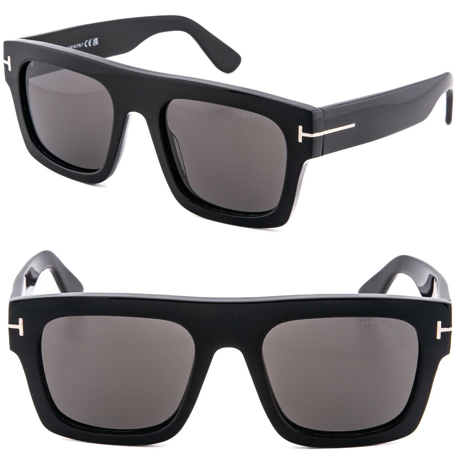 Tom Ford TOM FORD FAUSTO FT0711 01A Shine Sunglasses 0711 TF0711 Size ONE SIZE - 1 Thumbnail