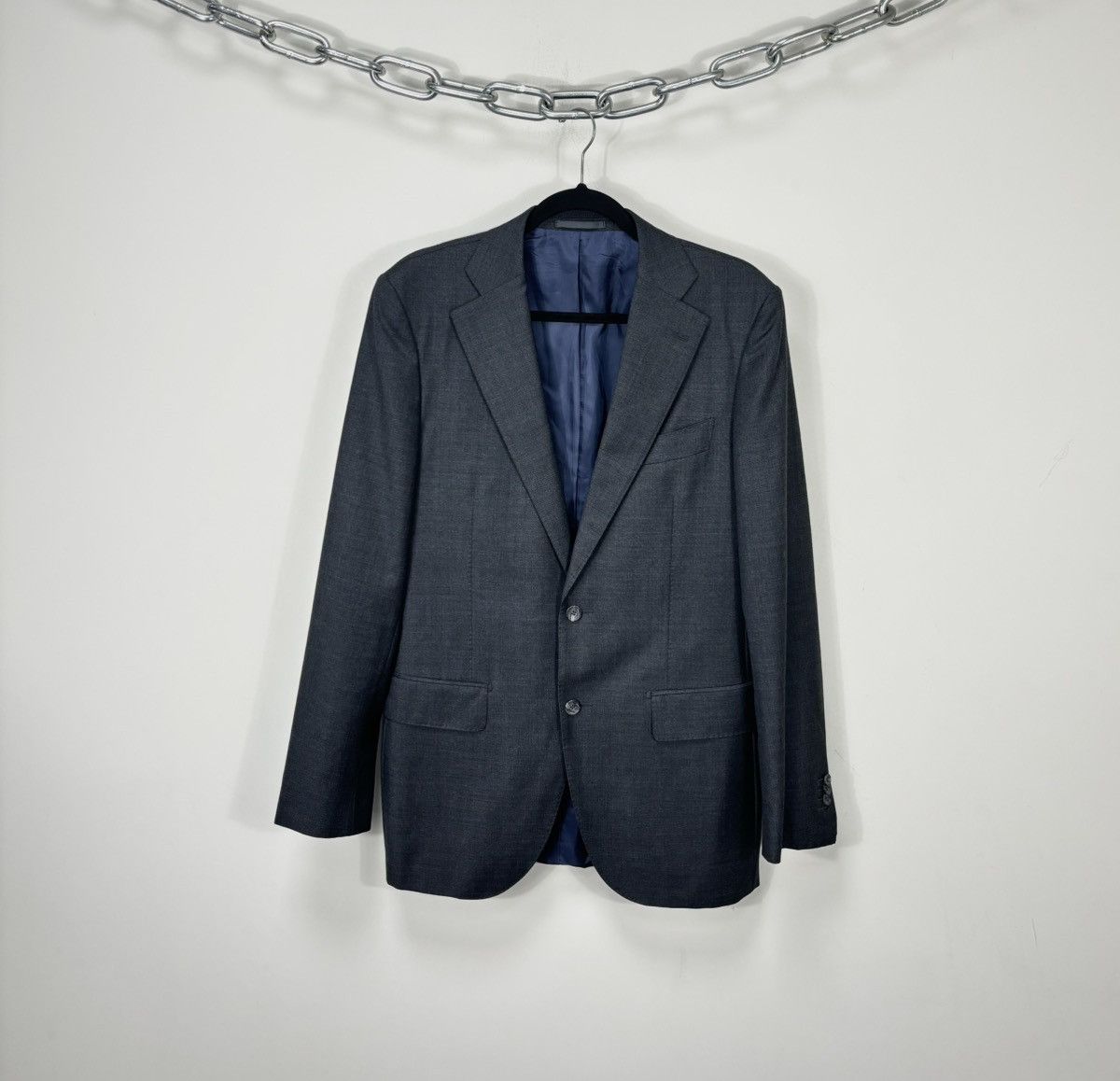 Suitsupply Suitsupply Men’s Gray 2-Buttons Formal Wool Blazer Jacket Size 40L - 1 Thumbnail