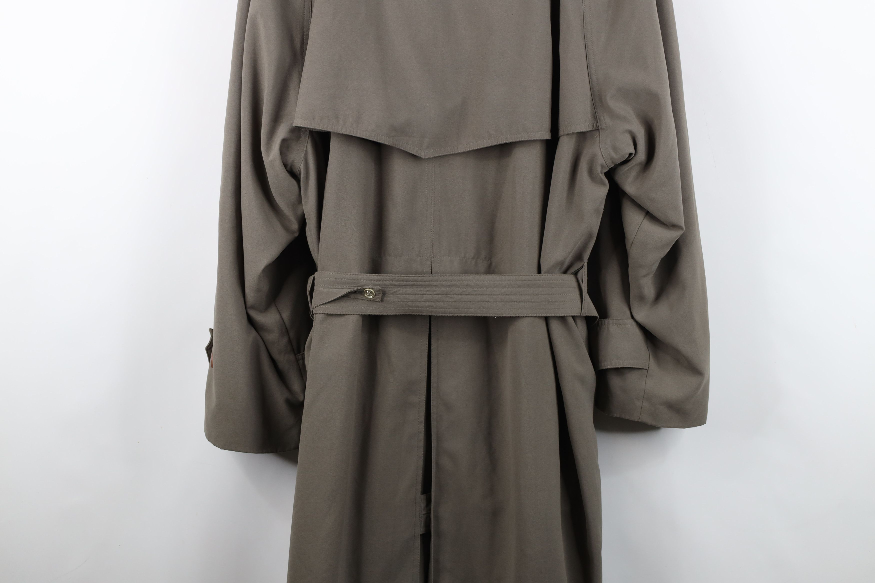 Vintage 90s Chaps Ralph Lauren Belted Trench Coat Jacket