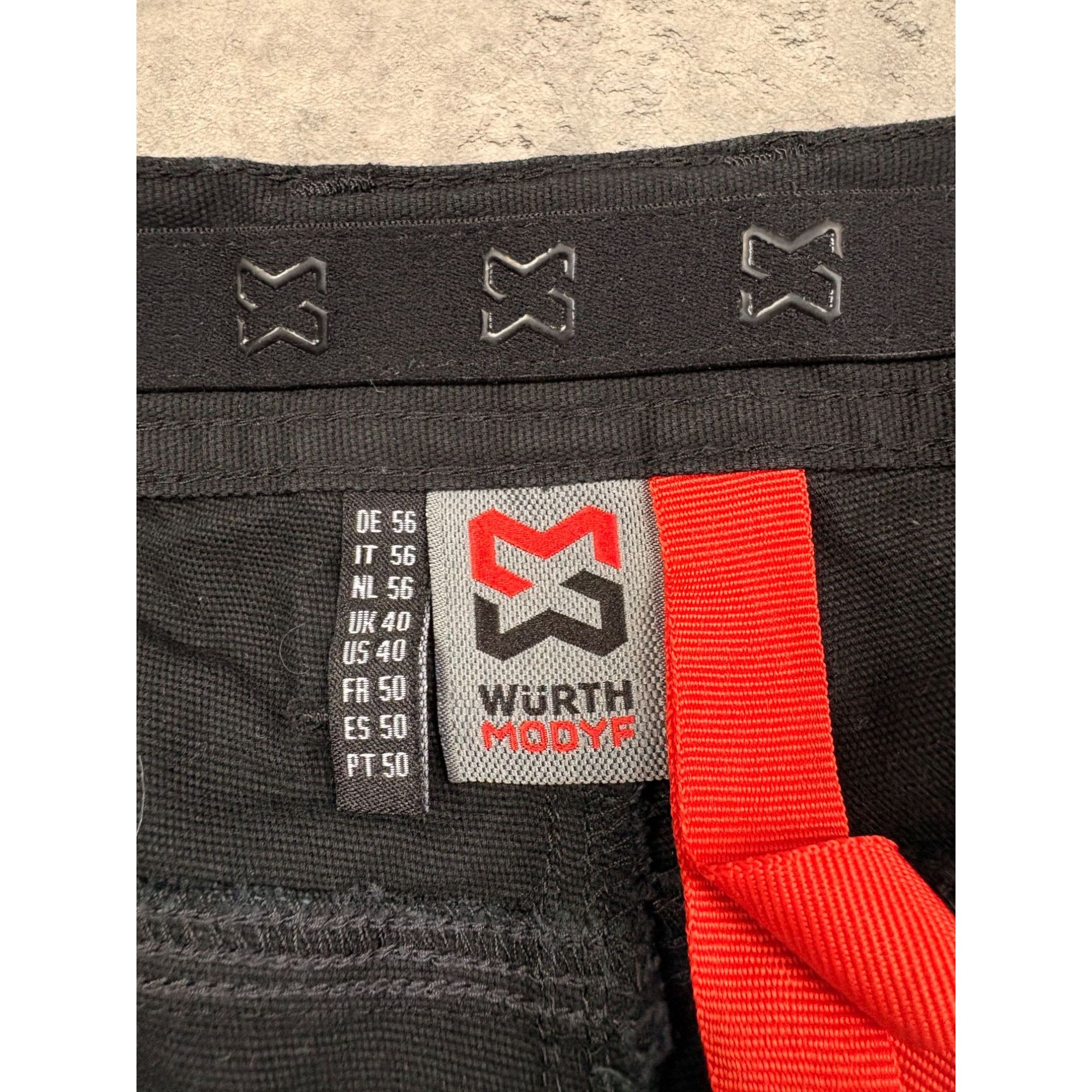 English Laundry Würth Modyf Nordic Men's Work Trousers Black Size 40x32 EU 5 Size US 40 / EU 56 - 10 Thumbnail