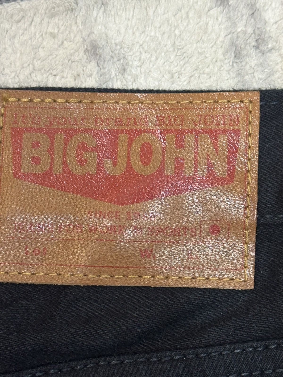 Japanese Brand big jhon selvedge Size US 30 / EU 46 - 4 Thumbnail