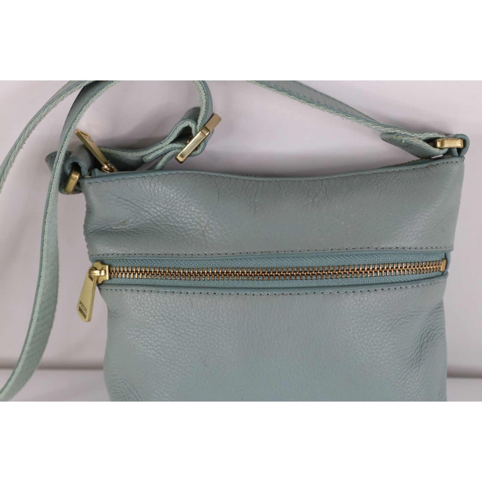 Fossil Vintage Y2K Fossil Babydoll Distressed Leather Crossbody Bag Size ONE SIZE - 3 Thumbnail