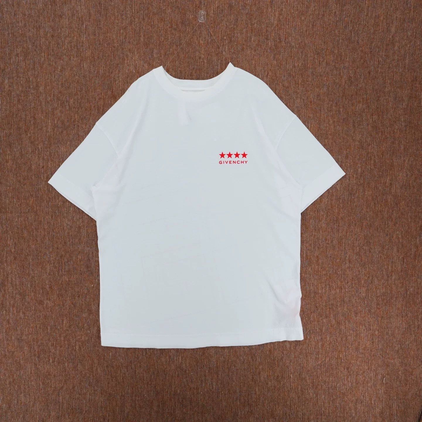 Givenchy Givenchy 24ss Chest Logo White T-Shirt Size US M / EU 48-50 / 2 - 1 Thumbnail