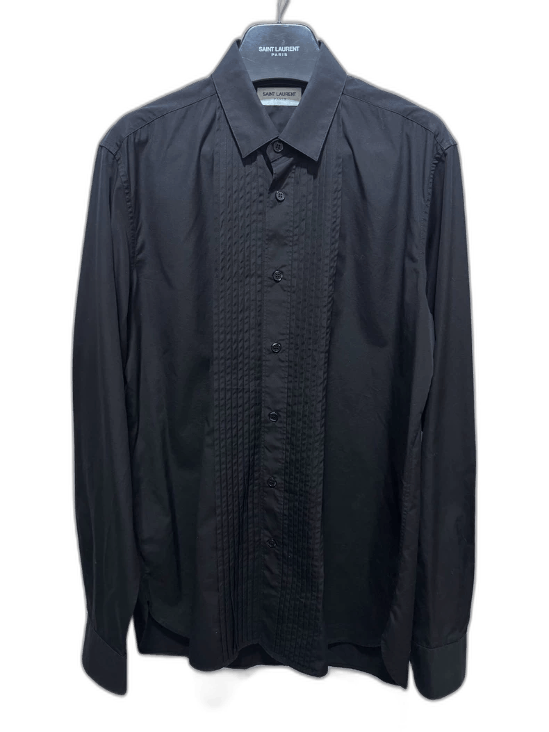 Hedi Slimane Saint Laurent 13FW Distressed Organ Shirt Size US M / EU 48-50 / 2 - 1 Thumbnail