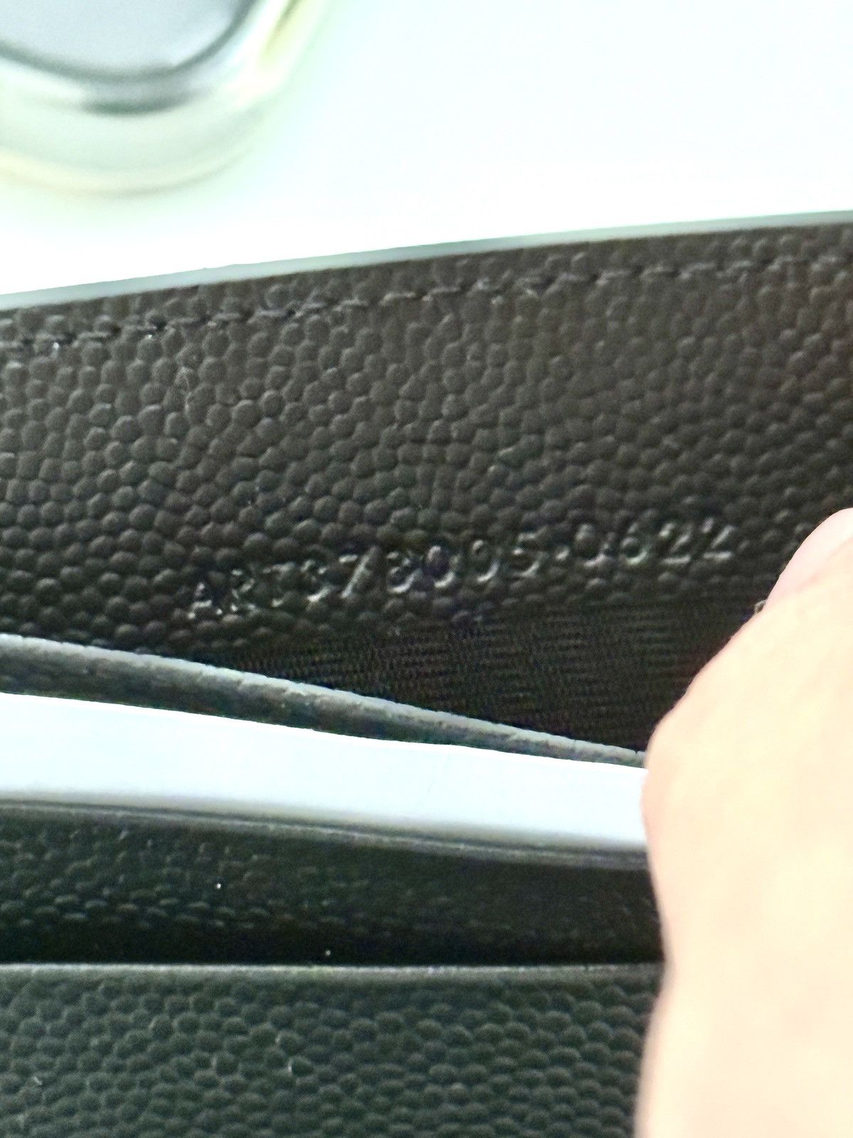 Saint Laurent Paris Saint Laurent Bill Clip Bifold Wallet Black Size ONE SIZE - 4 Thumbnail