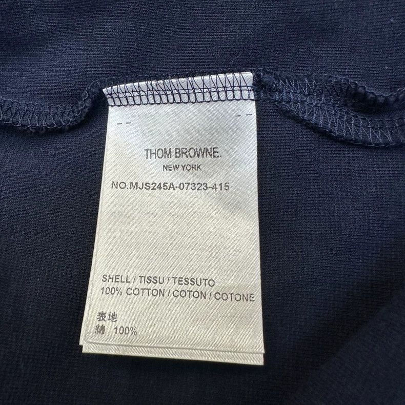 Thom Browne Thom Browne size1 Blue four-bar cotton long sleeves Size US S / EU 44-46 / 1 - 5 Thumbnail