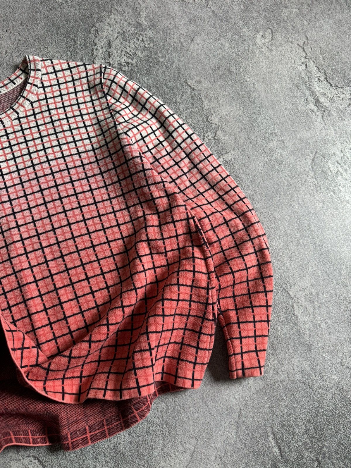Cos × Designer COS S multicolour Chekered sweater jumper pullover knitwear Size S / US 4 / IT 40 - 4 Thumbnail