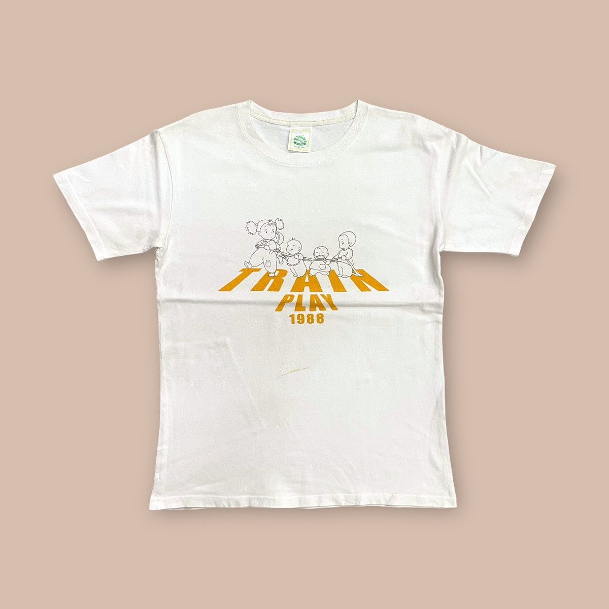 Anime Studio Ghibli "My Neighbor TOTORO" White Tee Size US L / EU 52-54 / 3 - 1 Thumbnail